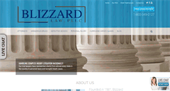 Desktop Screenshot of blizzardlaw.com